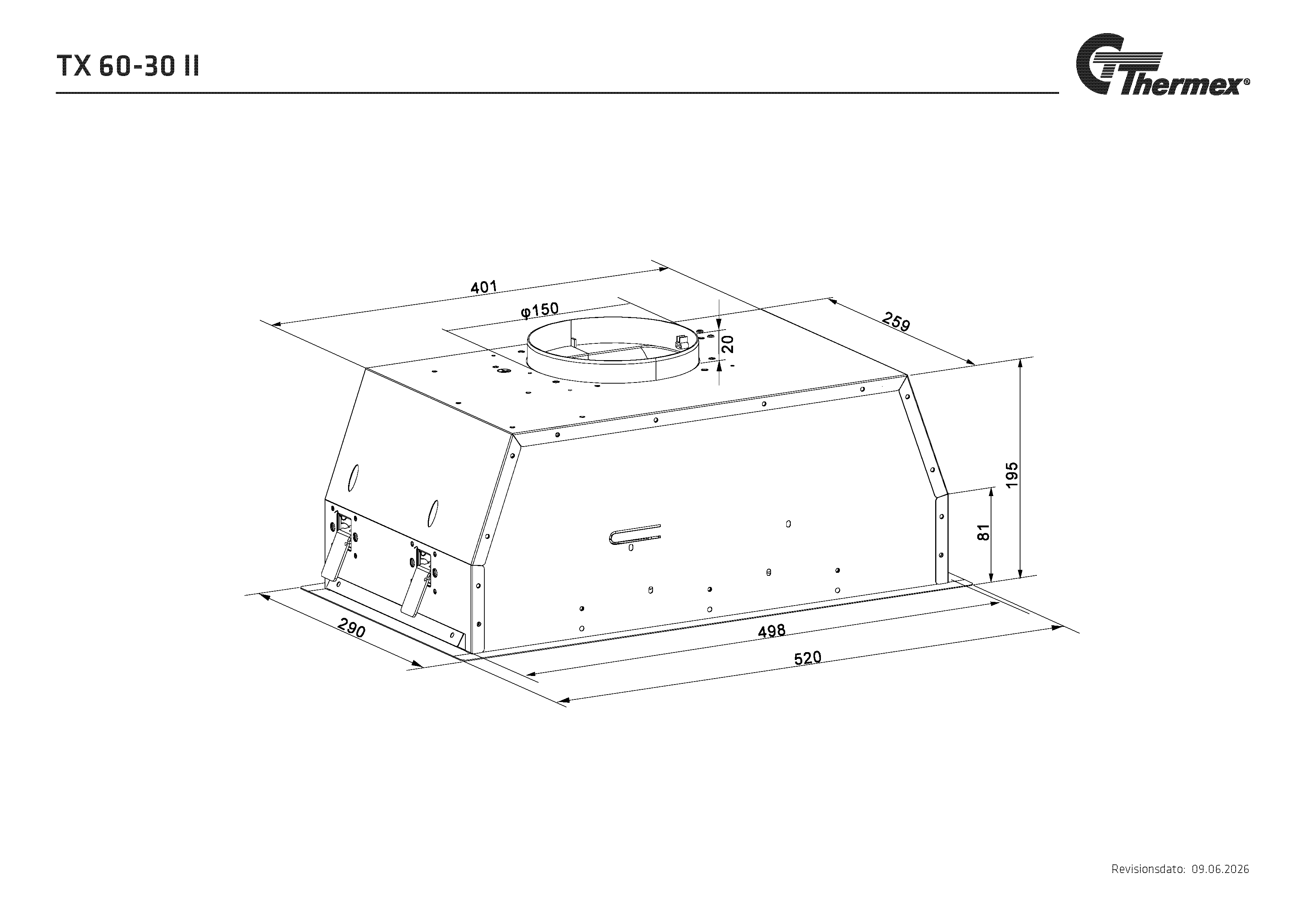 Thermex TX 60-30 II Built in